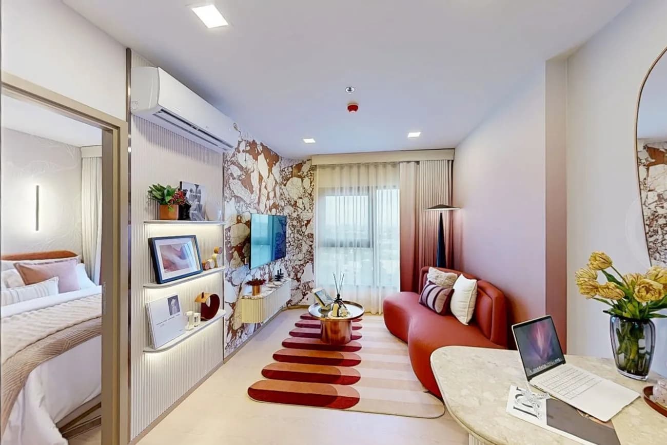 เดอะ เบส เออร์เบิน พระราม 9 คอนโดใหม่ จากแสนสิริ ทำเลแยกผังเมือง ใกล้ MRT สายสีส้ม โทร.1685 7