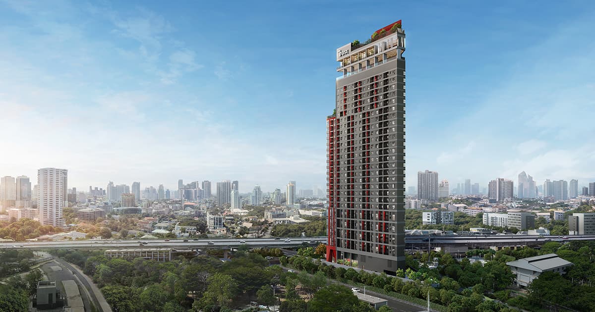 เดอะ เบส เออร์เบิน พระราม 9 คอนโดใหม่ จากแสนสิริ ทำเลแยกผังเมือง ใกล้ MRT สายสีส้ม โทร.1685