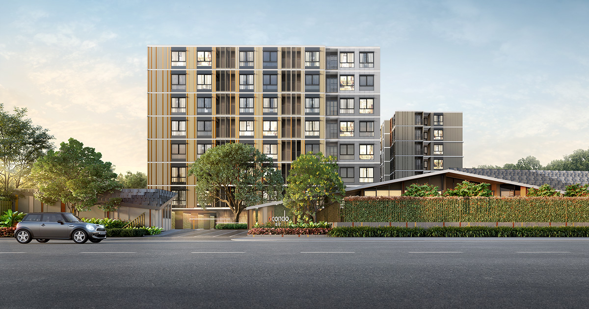 dcondo Air ลาดกระบัง — ใกล้สนามบิน+KMITL